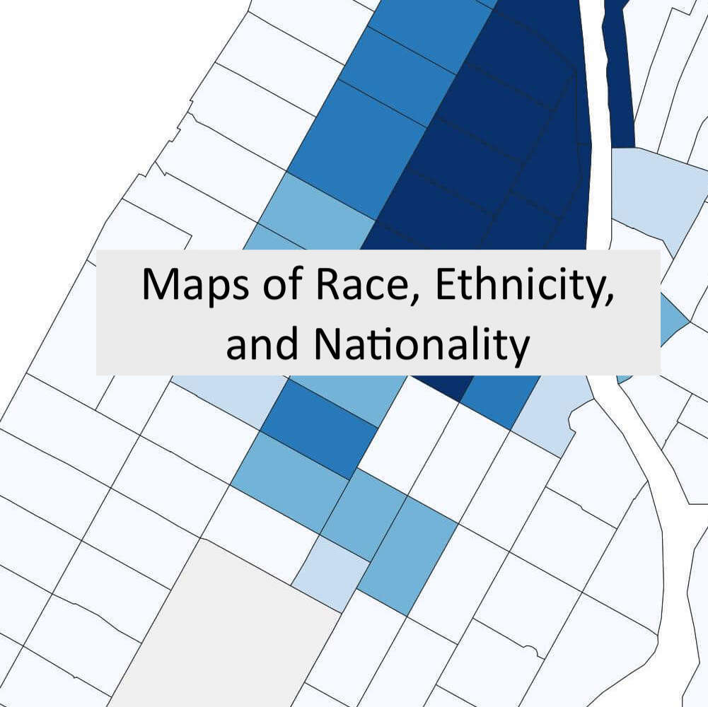 Maps of race, ethnicity, and nationality